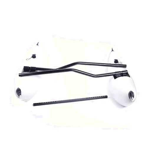 Futchoy 2 pcs Kayak Floats, Kayak Stabilization System, PVC Inflatable Outrigger Float with Sidekick Arms Rod Kayak Boat Fishing Standing Float Stabilizer System Set