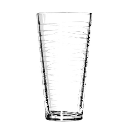 Libbey Glassware 15646 Casual Cooler Waves Duratuff Glass, 20 oz. (Pack of 12)