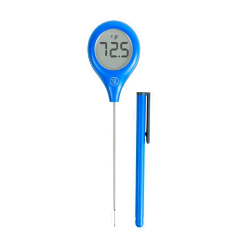 ThermoWorks ThermoPop 2 — Best Value Instant Read Thermometer - Nautical Blue