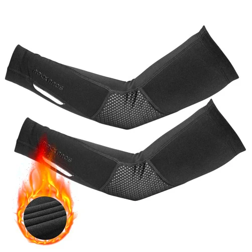 ROCKBROS Thermal Arm Warmer for Men & Women Arm Sleeves for Cycling Running
