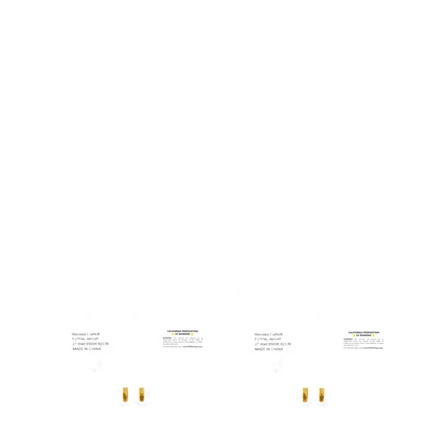 Mandala Crafts FML27 27-Watt 6500K Compact Fluorescent Light Bulbs with Quad Tubes, 4-Pin GX10q-4 Base FML 27, 2 Pack FML Lamp 27 Watt Bulbs