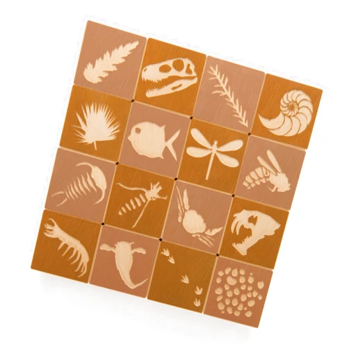 Uncle Goose Fossil Blocks - Made in The USA