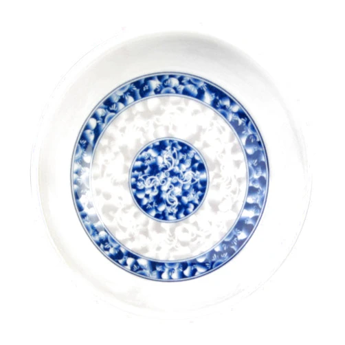 Thunder Group Blue dragon melamine dinnerware collection 1 oz, 2 3/4