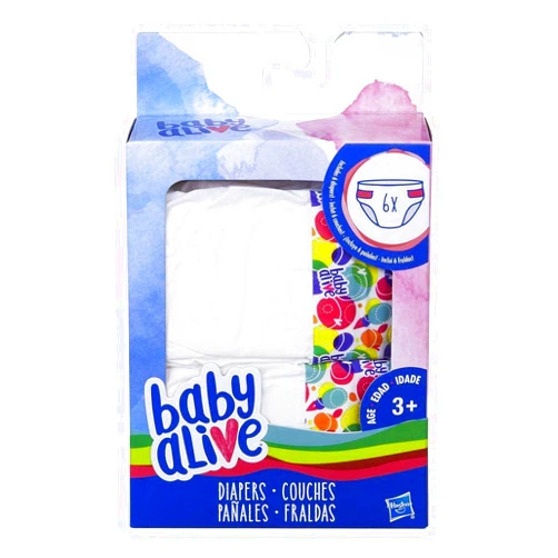 Baby Alive Hasbro Diapers Accessory Pack