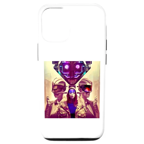 Stadium Status Records iPhone 12/12 Pro Phantom Ghost Cyberpunk Case