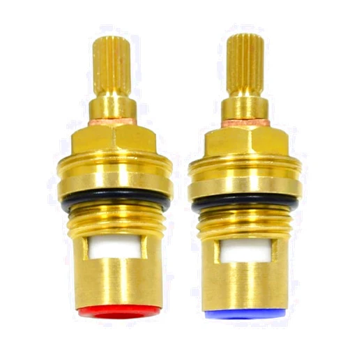 Huashan Replacement Brass Ceramic Disc Stem Cartridge Faucet Valve Quarter Turn 1/2