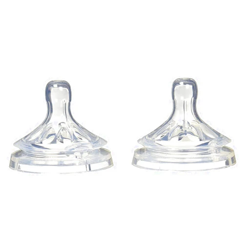 AVENT Philips AVENT BPA Free Natural Newborn Flow Nipples, 2-Pack