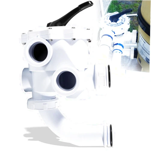 Sixcow 261152 2-Inch Threaded Multiport Valve for FNS, FNS Plus, FNS 60, Nautilus Plus, Pool & Spa D.E. Filter, 7.5