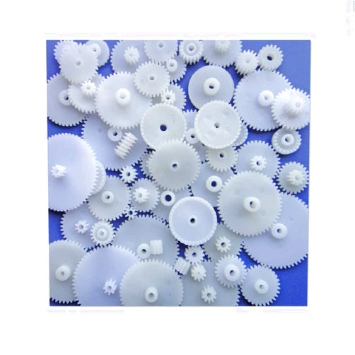 URIMPAVIDO 58PCS Plastic Gears Module 0.5 for DC Motor DIY Model Toys RC Car Robot