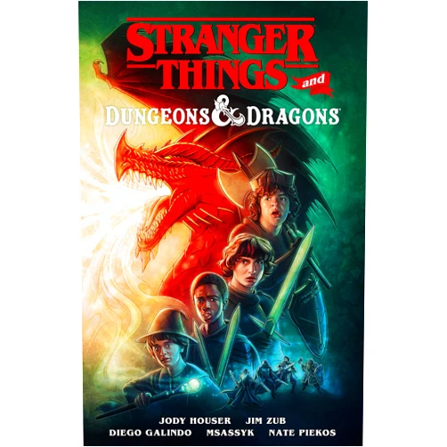 By Jody Houser (Author), Jim Zub (Author), Diego Galindo (Illustrator) & 0 more Stranger Things and Dungeons & Dragons (Graphic Novel)