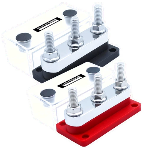 AMOMD 600A Bus Bar 3 Stud (3/8