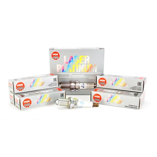 NGK Laser Platinum Spark Plug BKR6EQUP (6 Pack) for PORSCHE 911 CARRERA 2002-2005 3.6L/3596cc