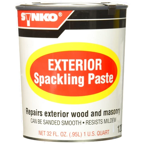 Synkoloid Company Synkoloid Exterior Spackling Paste 01204, Quart