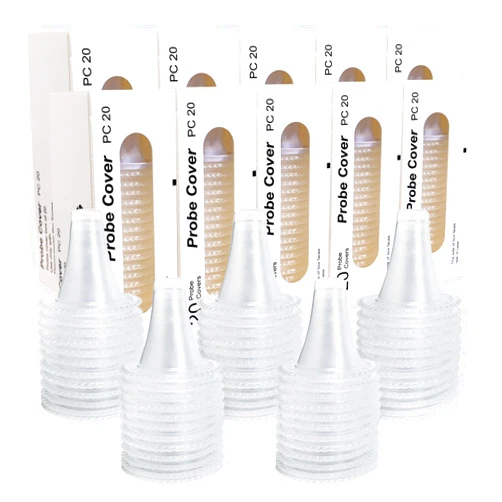 ELERA 200 Count Ear Thermometer Probe Covers, Disposable Lens Filters Refill Caps Compatible with All Braun Ear Thermometer Models (200 Count)