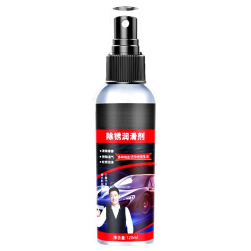 Generic Rust Inhibitor Spray - Rust Remover Cleaner 120ml | Rust Preventative Spray | Rust Inhibitor, Rust Protection Spray for Metal, Rust Stopper, Automobile Bolt Loosening Agent, Long-Lasting Lubrication,