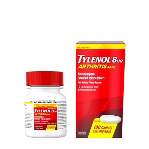 Tylenol 8 Hour Arthritis Pain Tablets with Acetaminophen for Joint Pain, 100 ct