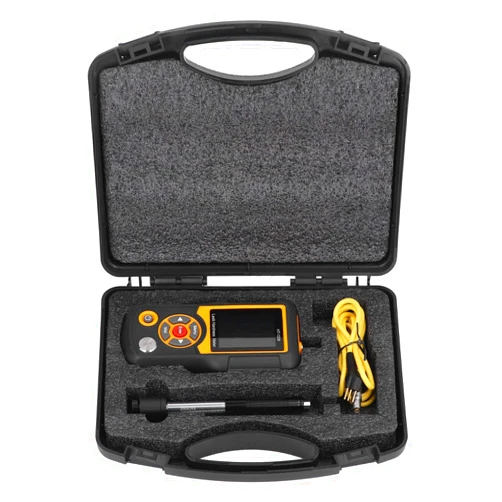 ViaGasaFamido Metals Hardness Tester Kit Portable Digital Durometer ABS High Accuracy Hardness Tester for Steel Iron Bronze Copper(HT-1208)