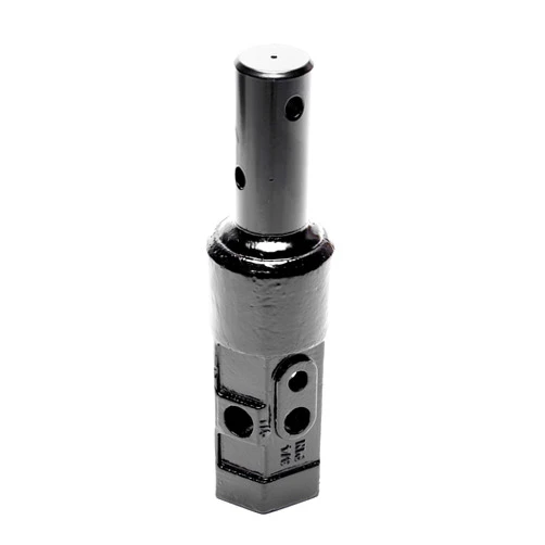 AGKNX Heavy-Duty Auger Adapter 2inches Female hex to 2inches Male Round