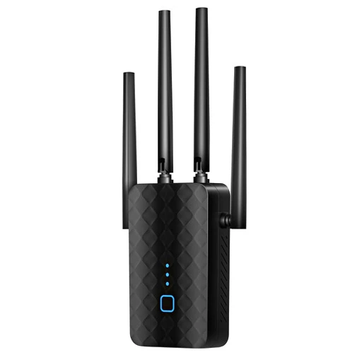 Newnik 2024 WiFi Extender Signal Booster for Home, Covers Up to 10000 Sq.ft and 36 Devices, 1.2Gbps WiFi Booster, Dual Band 5GHz&2.4GHz, 1200Mbps Home Signal Booster w/Ethernet Port, Made for USA