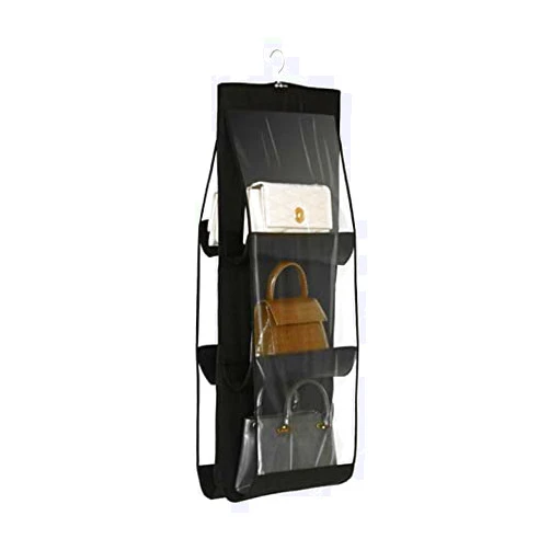 MSR Imports Pull Down Hanging Closet Caddy - Storage Space Organization System Gray
