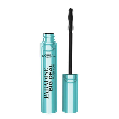 L’Oréal Paris L'Oreal Paris Paradise Big Deal Waterproof Mascara, Volumizing and Lengthening Formula, Buildable, Clump Resistant, Black Mascara, 0.33 Fl Oz
