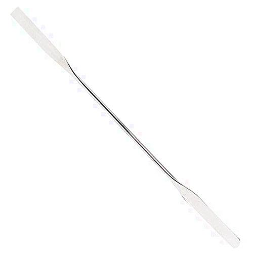 A2Z SCILAB A2Z-AS05 Stainless Steel Double Ended Wax Mixing Modeling Carver Restorative Makeup Spatula, Square & Round End, 7