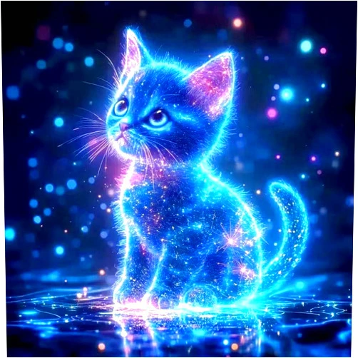 SHICERNHJ 5D Diamond Art Painting Kits for Adults, Animal Cat Full Drill Diamond Painting Kits for Beginner,DIY Round Diamond Dots Painting Art Kits for Adults Gem Art Home Wall Decor 12 X 12inch