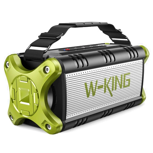 W-KING Bluetooth Speaker, 90W Peak 50W RMS Portable Speakers Bluetooth Wireless Loud, IPX6 Waterproof Outdoor Large Bluetooth Speaker Subwoofer/Bass Boost/DSP/40H Playtime/Stereo Pairing/Power Bank/TF