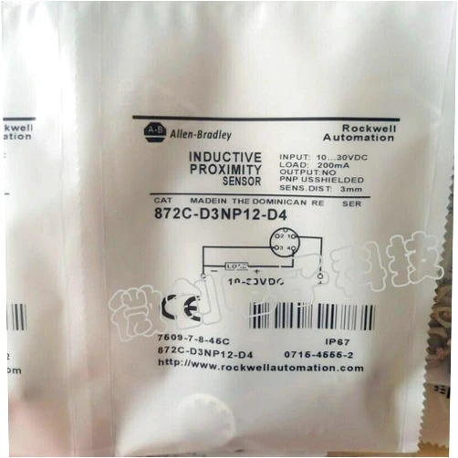 GEESONG 1PCS Original Fit for Allen Bradley Proximity Sensor 872C-D3NP12-D4 10~30VDC 2000mA
