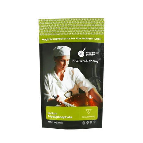 Modernist Pantry Pure Sodium Tripolyphosphate ⊘ Non-GMO Gluten-Free Vegan OU Kosher Certified (Molecular Gastronomy) - 400g/14oz