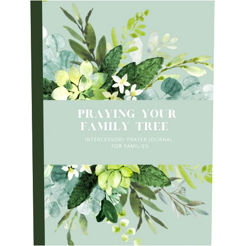 FrankLynn Rae Praying Your Family Tree | Intercessory Prayer Journal for Families: Christian Prayer Workbook to Help Organize Your Devotional Time With God | 8.5x11 | Hardcover