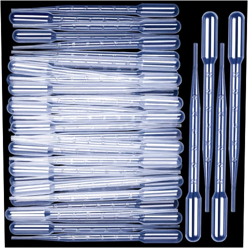 Teenitor 150PCS 3ML Plastic Transfer Pipettes Eye Dropper, Disposable Essential Oils Pipettes Dropper Makeup Tool Science and Lab