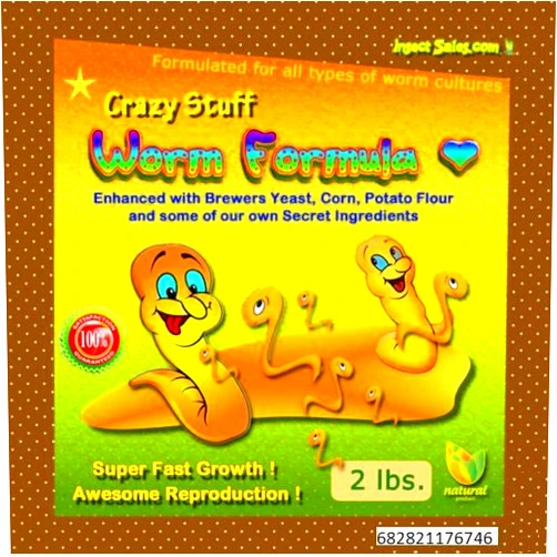 FOXCUP Worm Formula for White, Micro, Banana & Walter Worms - 2 Lbs.