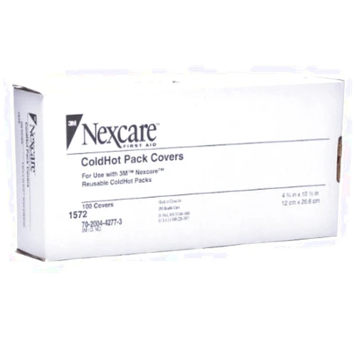 3M Nexcare Cold/Hot Therapy Packs - 3M Cold/Hot Pack Covers 100/Box - 1572