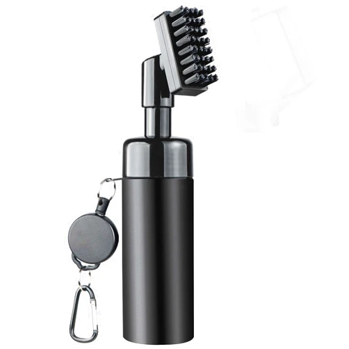 THE GOLFER STORE Golf Club Cleaner Brush, Golf Water Brush with Spray Bottle Holds 5 Ounces of Water, Golf Club Cleaning Kit - with Cover & Retractable Clip, Essential Golf Accessories for Men, Best Golf Gifts for Men