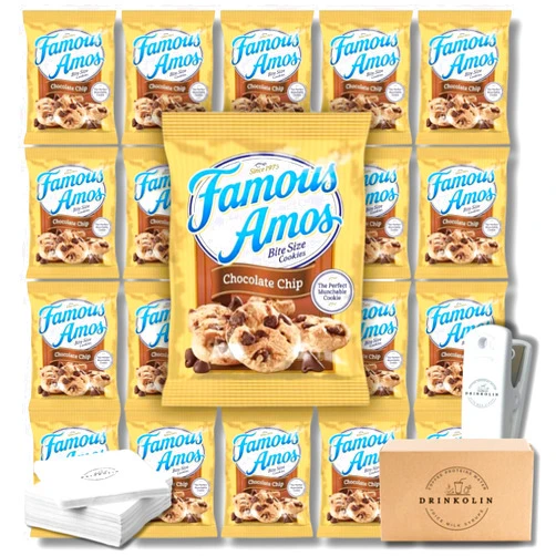 SENTICUM DRINKOLIN Famous Amos Chocolate Chip Cookies (2 oz. 21 ct.)