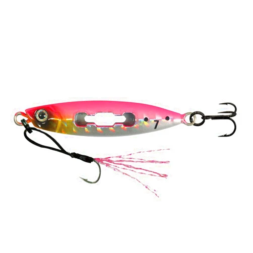 Lumica Lumika (Nippon Chemiluminescence) Lumica Metal Jig Xtrada Metal Jacker Micro 0.4 oz (10 g) Pink Eagle A21677