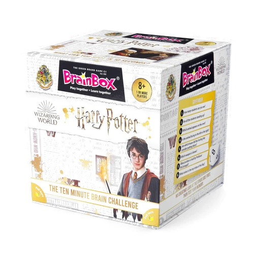 Asmodee Brainbox Harry Potter | Fun & Educational Card Game | Ages 8+ | 1+ Players | 10 Minutes Play Time