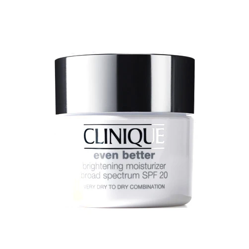 Clinique Even Better Brightening Daily Oil Free Moisturizer SPF 20 For Very Dry to Dry Combination Skin Types | Hydrating + Dark Spot Reducing