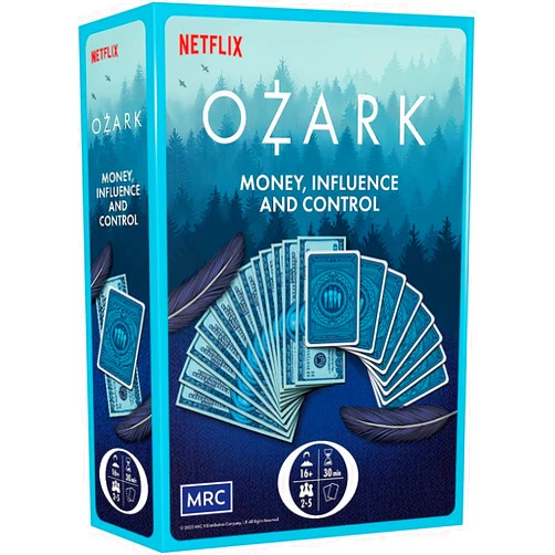 Mixlore Ozark The Board Game | Territory Control Strategy Game | Based on The Hit Netflix TV Series | Ages 16+ | 2-5 Players | Average Playtime 30 Minutes | Made by Mixlore