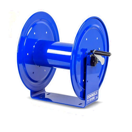 Coxreels 117-3-250 Hand Crank Hose Reel - Spool for Coiling Hoses and Cables - Rotating Storage with Hand Crank - Steel Hose Reel - 17 x 18.25 x 18 Inches