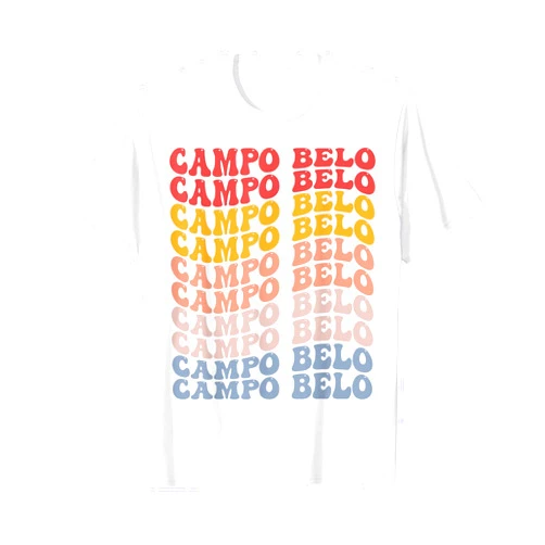 Campo Belo City Clothing Campo Belo City Groovy Retro T-Shirt