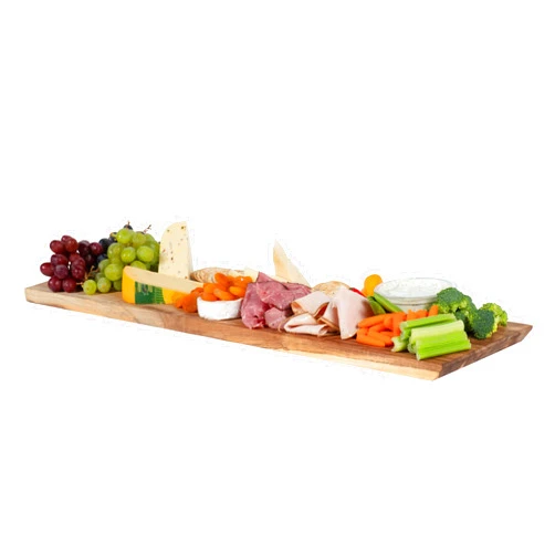 brightmaison Maggio Charcuterie Board & Wood Cutting Board Wall Mountable and Table Top Kitchen Decor Acacia Wood