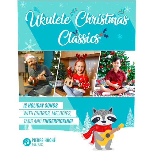 By Pierre Hache (Author), Eoin Hickey (Illustrator), Heather Jamieson (Editor) & 0 more Format: Kindle Edition Ukulele Christmas Classics: 12 Holiday Songs with Chords, Melodies, Tabs and Fingerpicking! (Beginner Ukulele Books for Kids and Adults)
