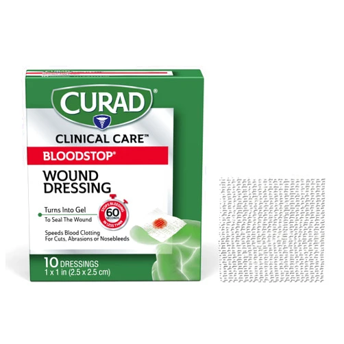 CURAD BloodStop Hemostatic Gauze Quick Bleeding Control 1