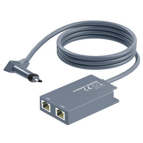 Ablian for Starlink Ethernet Adapter for Starlink Gen2 Wired External Network,Dual Ports Starlink Gen2 Ethernet Adapter Up to 1 Gbps High-Speed Ntworking