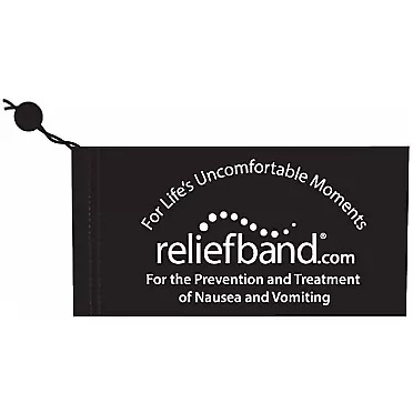 Reliefband Wristband Carrying Pouch - Designed Nausea Relief Bands Classic and Premier - for Easy Travel and Convenience