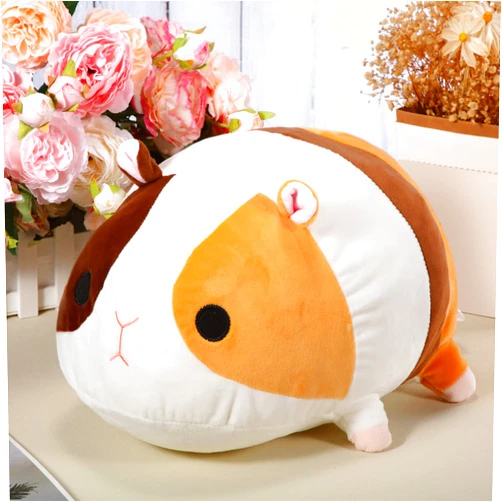 Sosation Guinea Pig Stuffed Animal, 16 Inch Plush Doll, Toy Figure, Soft Throw Pillow, Birthday Gift for Relatives Friend Boys Girls