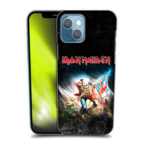 Head Case Designs Officially Licensed Iron Maiden Trooper 2016 Art Hard Back Case Compatible with Apple iPhone 13