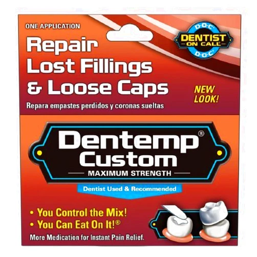 Dentemp Maximum Strength Custom Repair Lost Fillings & Loose Caps - 1 each